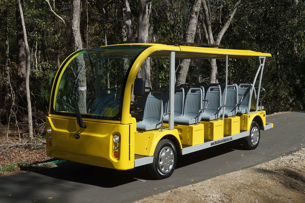 Moto Electric Vehicles Releases Hard Seat Commercial Package For Larger Transit Shuttles