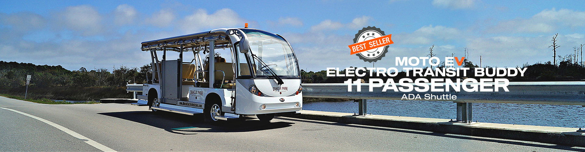 MotoEV Electro Transit Buddy 11 Passenger ADA Shuttle