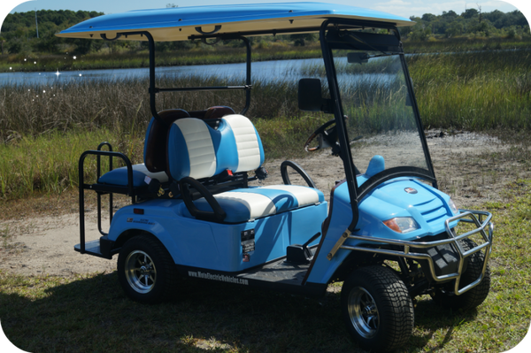 4 Seater Electric Golf Cart - Street Legal | Neighborhood Cart