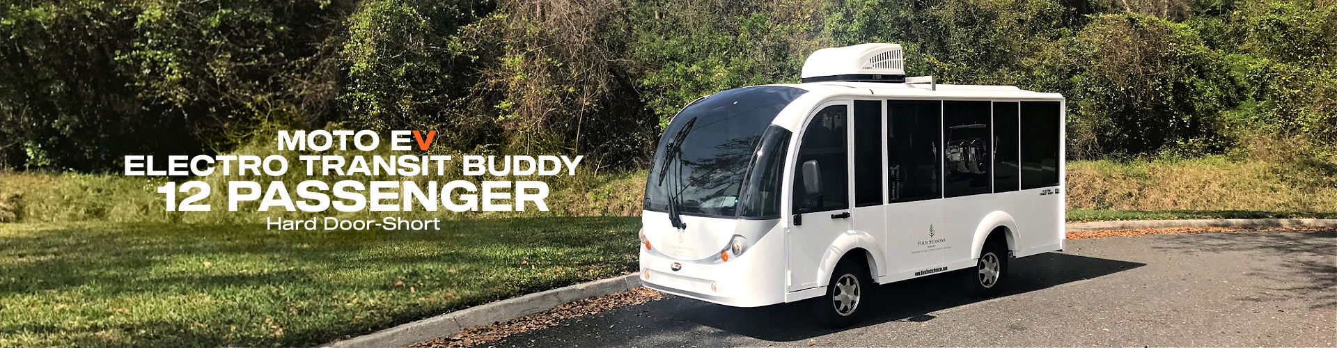 MotoEV Electro Transit Buddy 12 Passenger Hard Door- Short