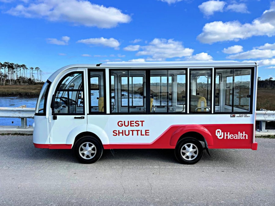 9-Passenger Electric Shuttle Bus with Hard Doors | Moto Electric