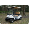 MotoEV Electro Neighborhood Buddy 2 Passenger Street Legal Golf Cart outside