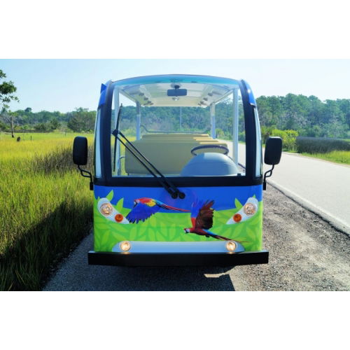 Zoo Shuttle with Vinyl Wrap