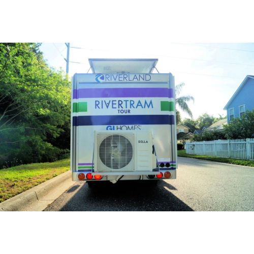 Enclosed Bus with Air Conditioner