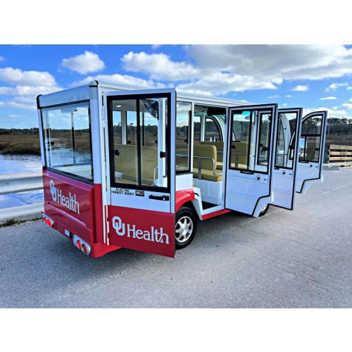 Hard Door Electric Shuttles for Parking Lot Transport