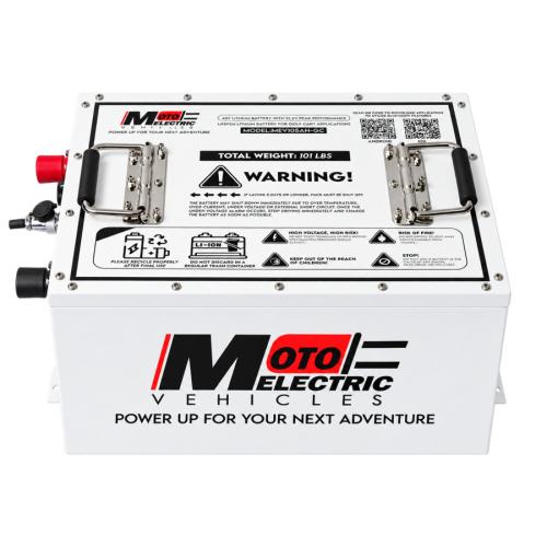 MotoEV Lithium Battery and Quick Charger-48v 105AH - Photo 1