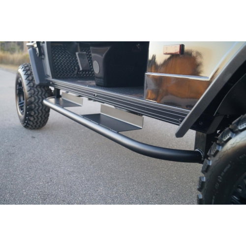 Nerf Bar Running Boards- Lifted Golf Cart - Photo 1