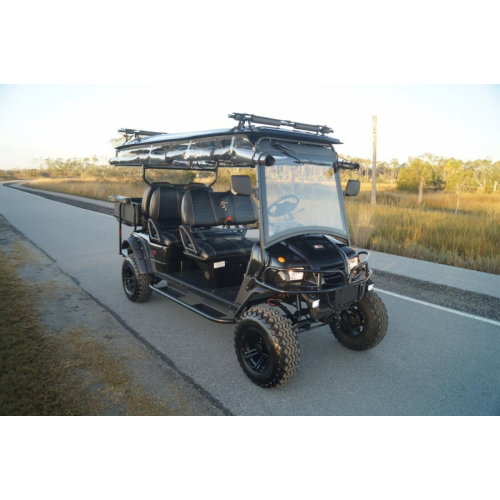 Nerf Bar Running Boards- Lifted Golf Cart - Photo 4