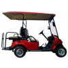 MotoEV Electro Neighborhood Buddy 4 Passenger (Back to Back) Street Legal Golf Cart right side`