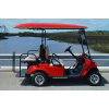 MotoEV Electro Neighborhood Buddy 4 Passenger (Back to Back) Street Legal Golf Cart right side outside