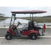 MotoEV Electro Neighborhood Buddy 4 Passenger (Back to Back) Street Legal Golf Cart back-right angle