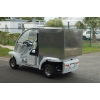 MotoEV Electro Bubble Buddy 2 Passenger Enclosed Utility Standard back-left angle