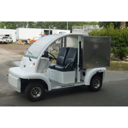 MotoEV Electro Bubble Buddy 2 Passenger Enclosed Utility Standard outside