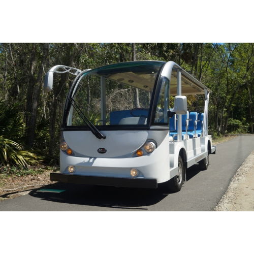 Electric Tram with Custom Seats 