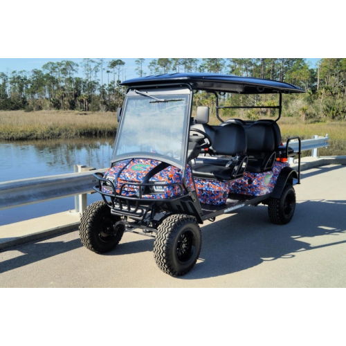 MotoEV Electro Neighborhood Buddy 6 Passenger (Back to Back) Highriser Street Legal Golf Cart - Photo 43