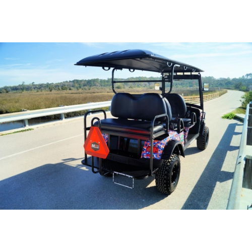 MotoEV Electro Neighborhood Buddy 6 Passenger (Back to Back) Highriser Street Legal Golf Cart - Photo 45