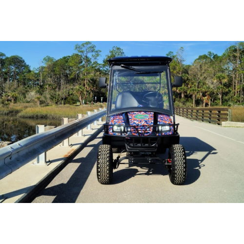 MotoEV Electro Neighborhood Buddy 6 Passenger (Back to Back) Highriser Street Legal Golf Cart - Photo 48