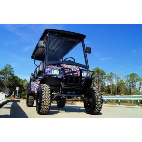 MotoEV Electro Neighborhood Buddy 6 Passenger (Back to Back) Highriser Street Legal Golf Cart - Photo 50