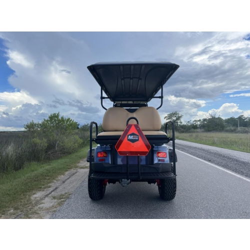 MotoEV Electro Neighborhood Buddy 6 Passenger (Back to Back) Highriser Street Legal Golf Cart - Photo 17