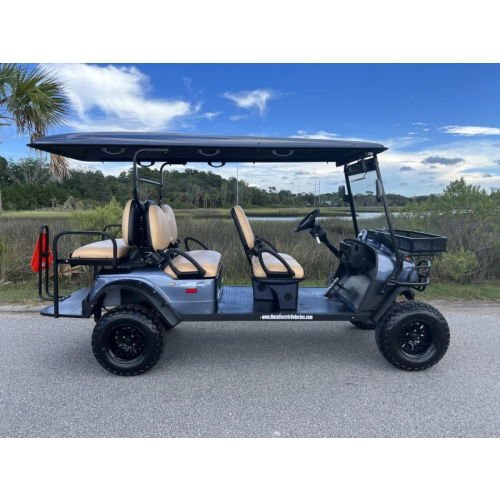 MotoEV Electro Neighborhood Buddy 6 Passenger (Back to Back) Highriser Street Legal Golf Cart - Photo 13