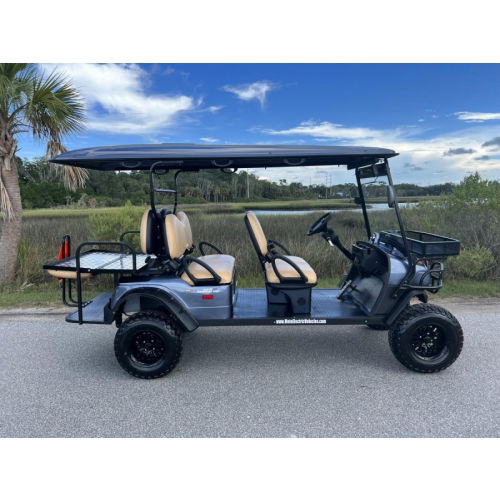 MotoEV Electro Neighborhood Buddy 6 Passenger (Back to Back) Highriser Street Legal Golf Cart - Photo 10