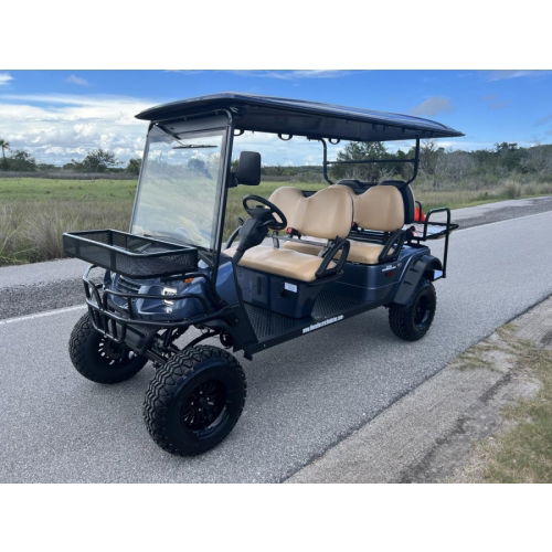 MotoEV Electro Neighborhood Buddy 6 Passenger (Back to Back) Highriser Street Legal Golf Cart - Photo 8
