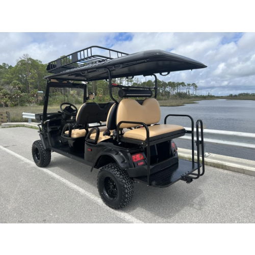 MotoEV Electro Neighborhood Buddy 6 Passenger (Back to Back) Highriser Street Legal Golf Cart - Photo 19