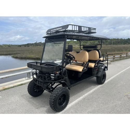MotoEV Electro Neighborhood Buddy 6 Passenger (Back to Back) Highriser Street Legal Golf Cart - Photo 18
