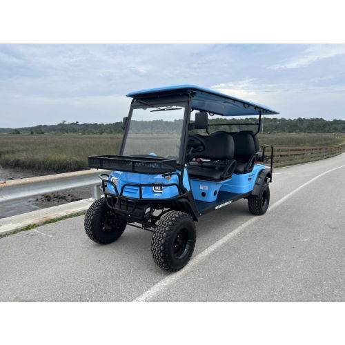 MotoEV Electro Neighborhood Buddy 6 Passenger (Back to Back) Highriser Street Legal Golf Cart - Photo 40