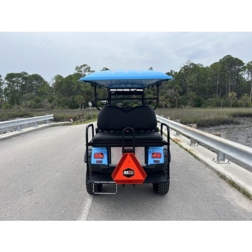 MotoEV Electro Neighborhood Buddy 6 Passenger (Back to Back) Highriser Street Legal Golf Cart - Photo 42