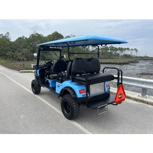 MotoEV Electro Neighborhood Buddy 6 Passenger (Back to Back) Highriser Street Legal Golf Cart - Photo 38