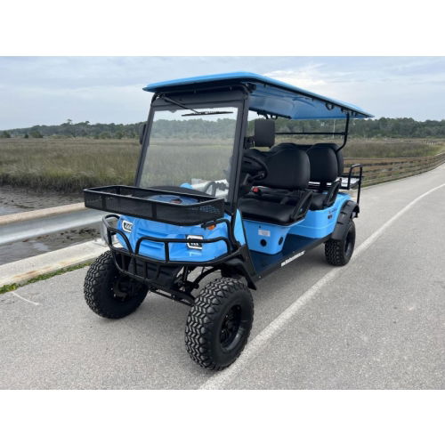 MotoEV Electro Neighborhood Buddy 6 Passenger (Back to Back) Highriser Street Legal Golf Cart - Photo 39