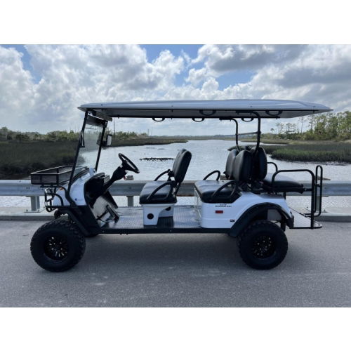 MotoEV Electro Neighborhood Buddy 6 Passenger (Back to Back) Highriser Street Legal Golf Cart - Photo 34