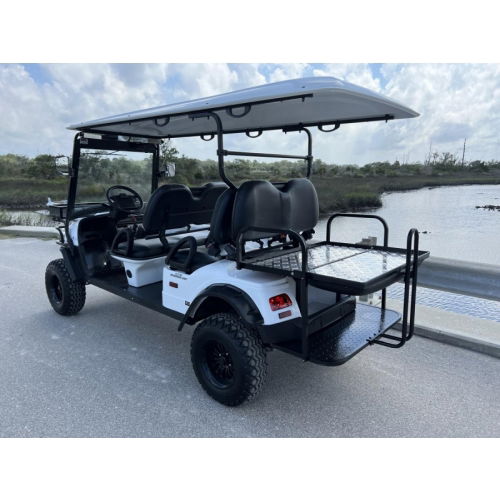 MotoEV Electro Neighborhood Buddy 6 Passenger (Back to Back) Highriser Street Legal Golf Cart - Photo 32