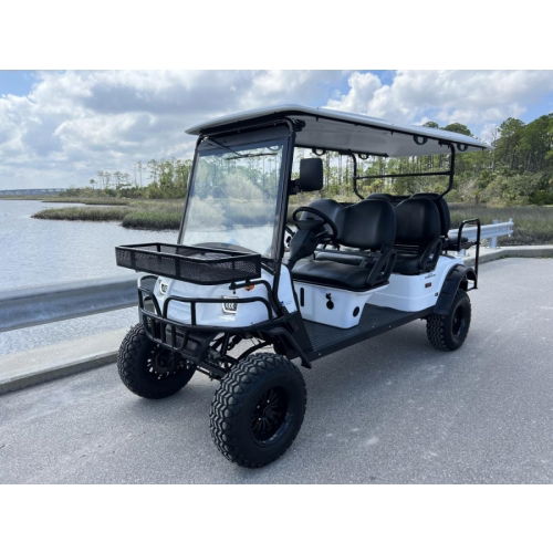 MotoEV Electro Neighborhood Buddy 6 Passenger (Back to Back) Highriser Street Legal Golf Cart - Photo 27