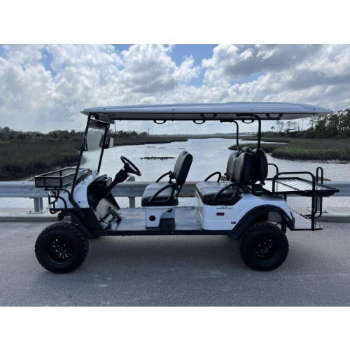 MotoEV Electro Neighborhood Buddy 6 Passenger (Back to Back) Highriser Street Legal Golf Cart - Photo 30