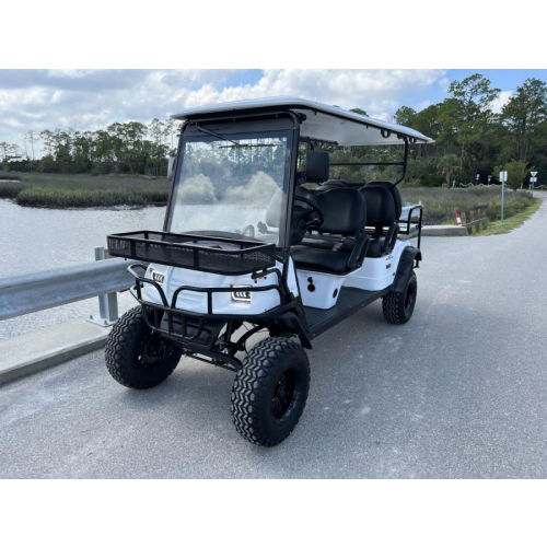 MotoEV Electro Neighborhood Buddy 6 Passenger (Back to Back) Highriser Street Legal Golf Cart - Photo 29