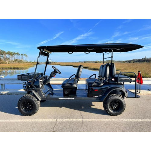 MotoEV Electro Neighborhood Buddy 6 Passenger (Back to Back) Highriser Street Legal Golf Cart - Photo 3