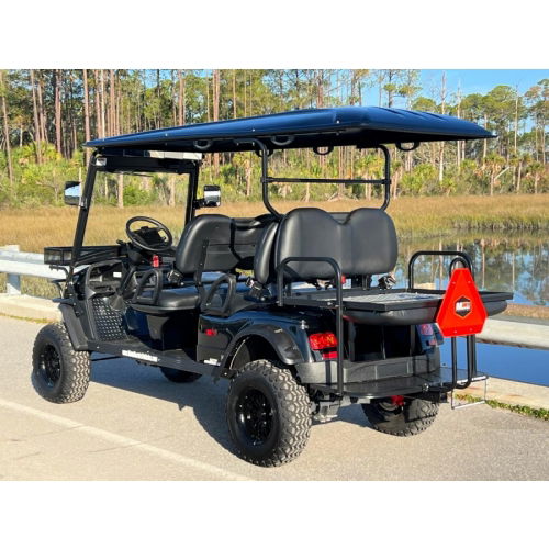 MotoEV Electro Neighborhood Buddy 6 Passenger (Back to Back) Highriser Street Legal Golf Cart - Photo 6