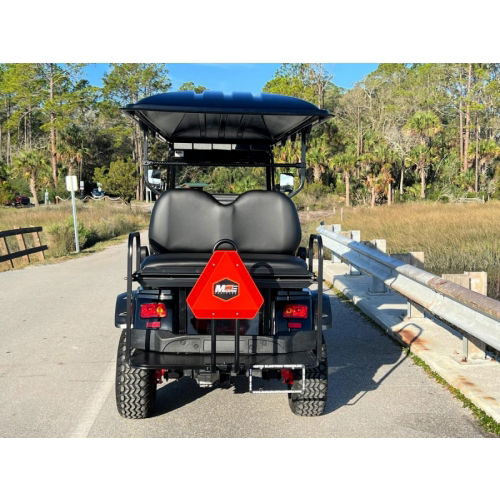 MotoEV Electro Neighborhood Buddy 6 Passenger (Back to Back) Highriser Street Legal Golf Cart - Photo 4