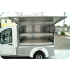 MotoEV Electro Bubble Buddy LSV 2 Passenger Enclosed Utility Deluxe Hard Door  side door open
