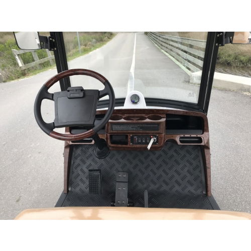 MotoEV Electro Neighborhood Buddy 2 Passenger Utility Street Legal Golf Cart interior