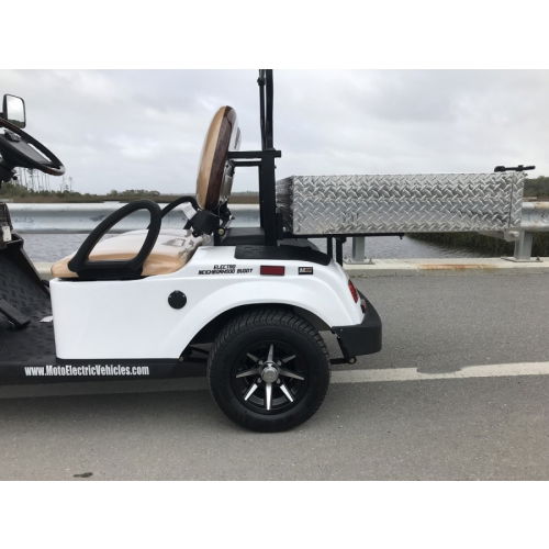 MotoEV Electro Neighborhood Buddy 2 Passenger Utility Street Legal Golf Cart rear