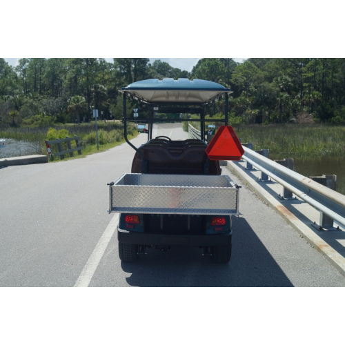 MotoEV Electro Neighborhood Buddy 6 Passenger Forward Facing Utility Street Legal Golf Cart back