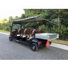 MotoEV Electro Neighborhood Buddy 6 Passenger Forward Facing Utility Street Legal Golf Cart closed