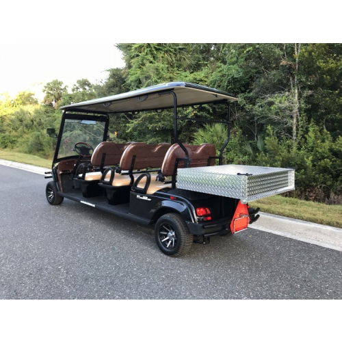 MotoEV Electro Neighborhood Buddy 6 Passenger Forward Facing Utility Street Legal Golf Cart closed