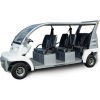 MotoEV Electro Bubble Buddy LSV 6 Passenger Forward Facing