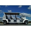 MotoEV Electro Bubble Buddy LSV 6 Passenger Forward Facing right side 2