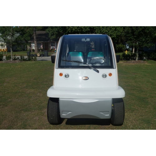 MotoEV Electro Bubble Buddy LSV 4 Passenger Hard Door LE , front