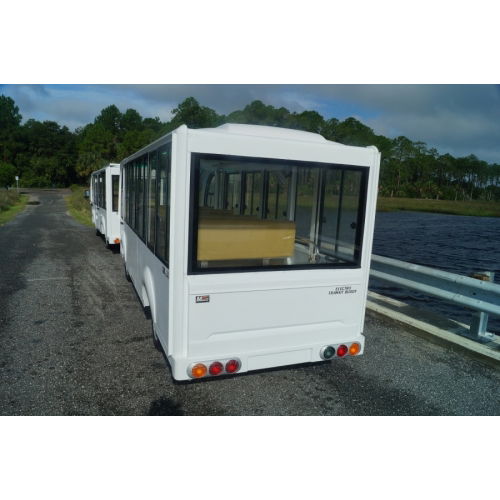 MotoEV Electro Transit Buddy 28 Passenger Hard Door Tram image 8
